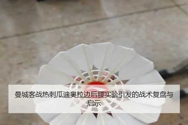 曼城客战热刺瓜迪奥拉边后腰实验引发的战术复盘与启示